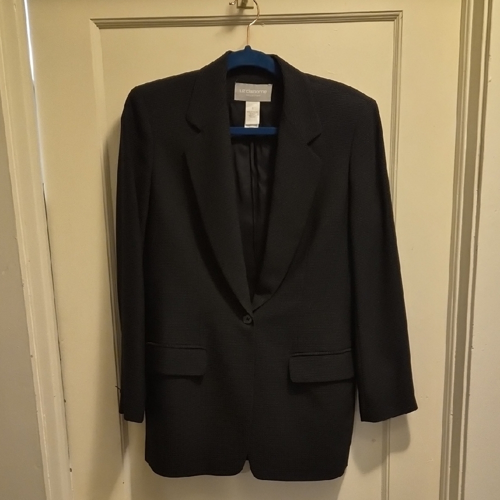 Liz Claiborne Vintage Black Blazer